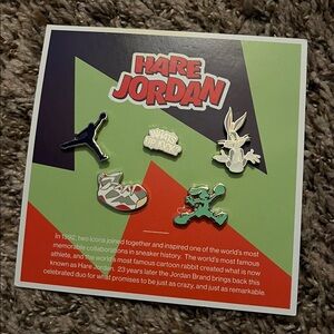 Nike Air Jordan Bugs Bunny “What’s Up Jock” Pins Collectible #5